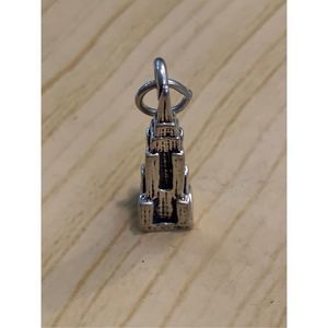 Landmark Historical Building Sterling Silver Jewelry Charm